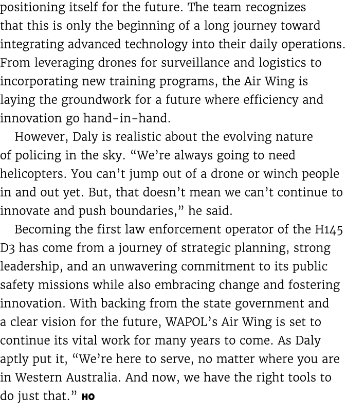 positioning itself for the future. The team recognizes that this is only the beginning of a long journey toward integ...