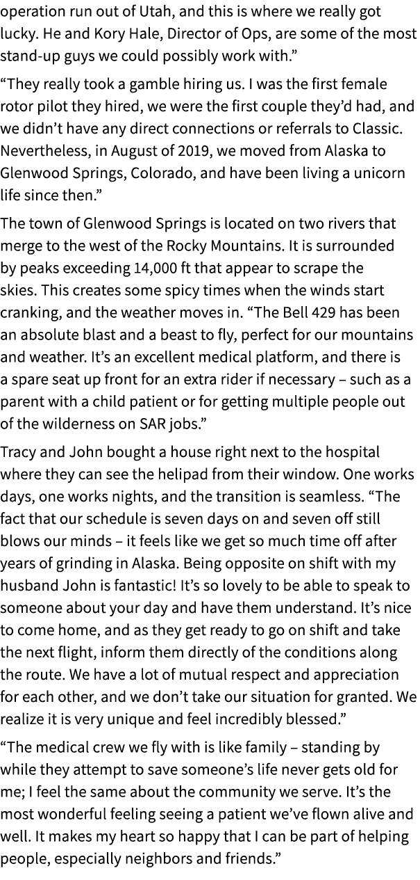 operation run out of Utah, and this is where we really got lucky. He and Kory Hale, Director of Ops, are some of the ...