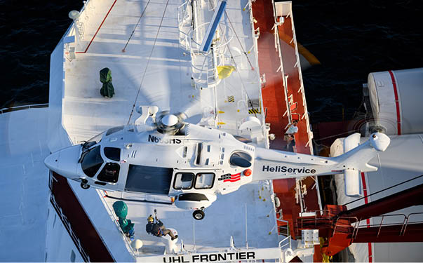 Vertical Magazine, Lloyd Horgan, Lloyd H Photo, HeliService USA, Offshore, Wind farm, Boat Pilt, AW169: Twin Engine, Hoist, Collins, Goodrich, Pratt & Whitney, Leonardo Helicopters AW169 Heliservice USA - September 2024 AW169 Heliservice USA - September 2024