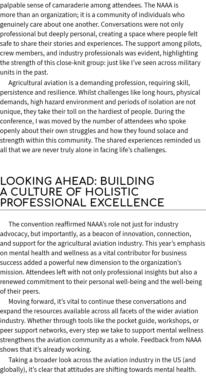 palpable sense of camaraderie among attendees. The NAAA is more than an organization; it is a community of individual...