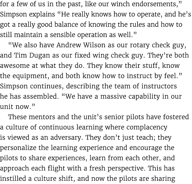 for a few of us in the past, like our winch endorsements,” Simpson explains “He really knows how to operate, and he’s...
