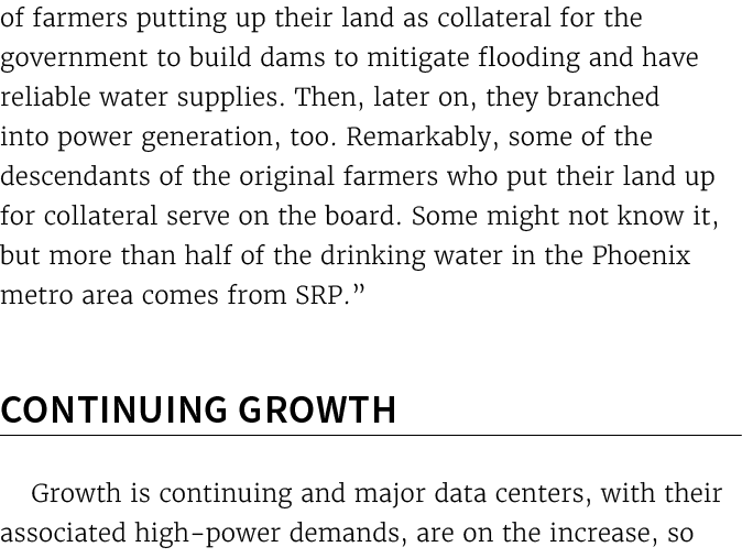 of farmers putting up their land as collateral for the government to build dams to mitigate flooding and have reliabl...