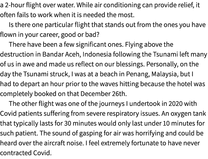 a 2 hour flight over water. While air conditioning can provide relief, it often fails to work when it is needed the m...