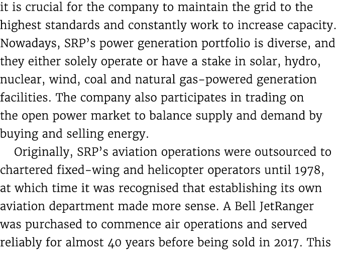 it is crucial for the company to maintain the grid to the highest standards and constantly work to increase capacity....
