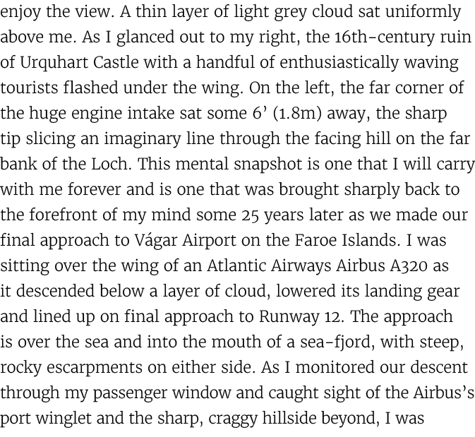 enjoy the view. A thin layer of light grey cloud sat uniformly above me. As I glanced out to my right, the 16th centu...