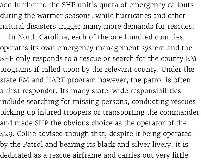 add further to the SHP unit’s quota of emergency callouts during the warmer seasons, while hurricanes and other natur...