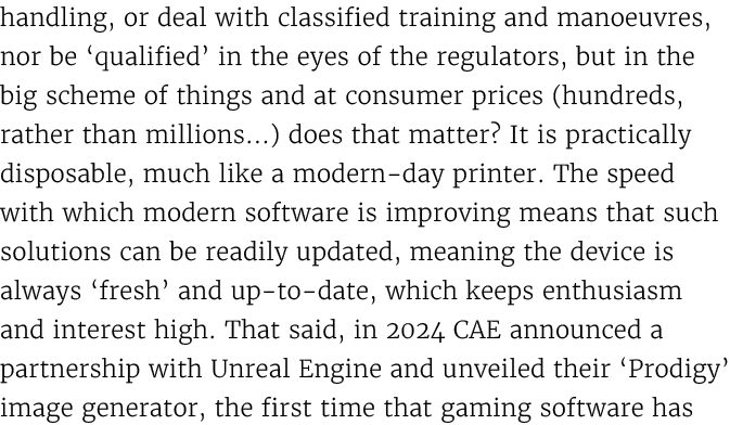 handling, or deal with classified training and manoeuvres, nor be ‘qualified’ in the eyes of the regulators, but in t...