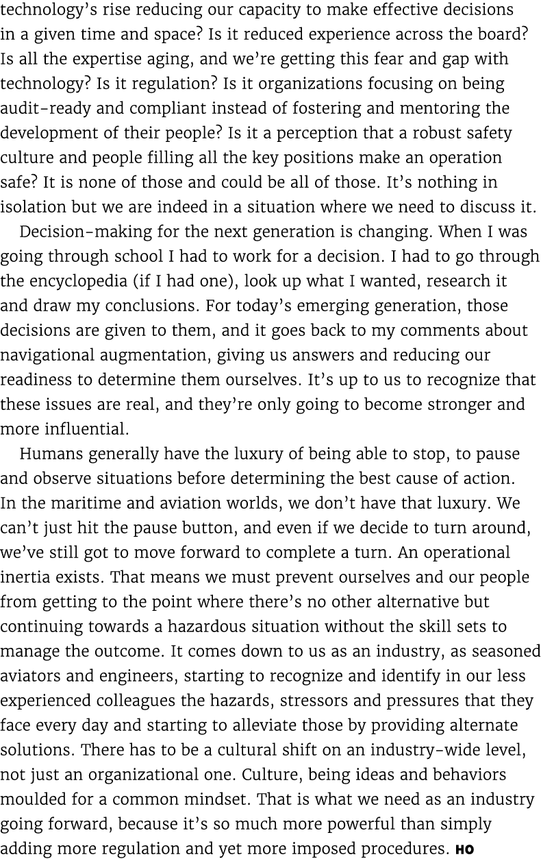 technology’s rise reducing our capacity to make effective decisions in a given time and space? Is it reduced experien...