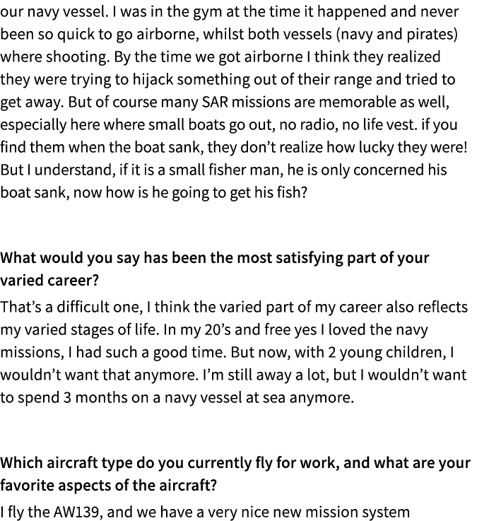 our navy vessel. I was in the gym at the time it happened and never been so quick to go airborne, whilst both vessels...