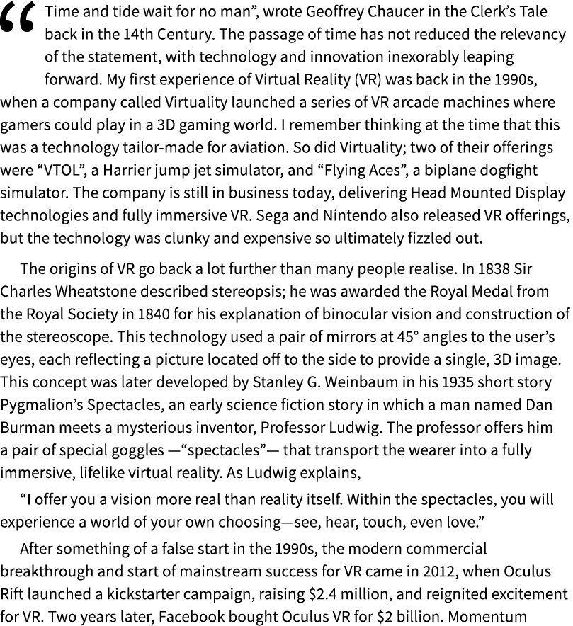 “Time and tide wait for no man”, wrote Geoffrey Chaucer in the Clerk’s Tale back in the 14th Century. The passage of ...