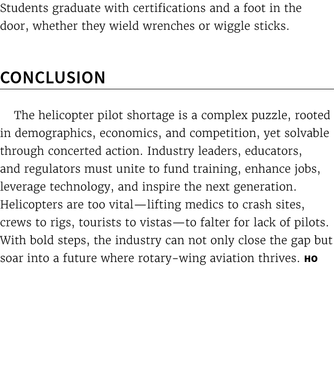 Students graduate with certifications and a foot in the door, whether they wield wrenches or wiggle sticks. Conclusio...