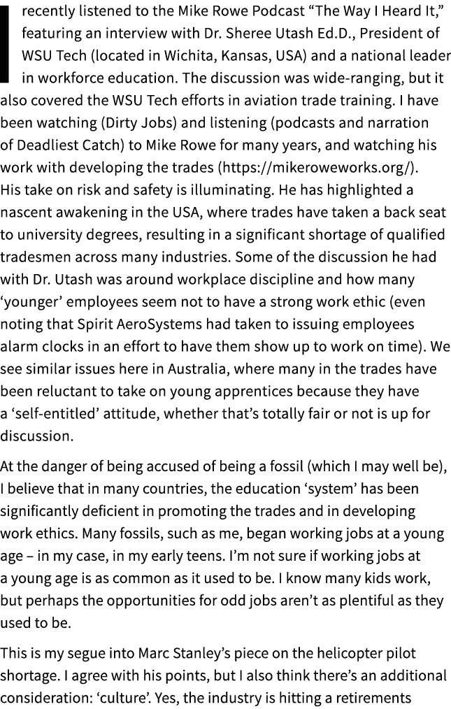 I recently listened to the Mike Rowe Podcast “The Way I Heard It,” featuring an interview with Dr. Sheree Utash Ed.D....