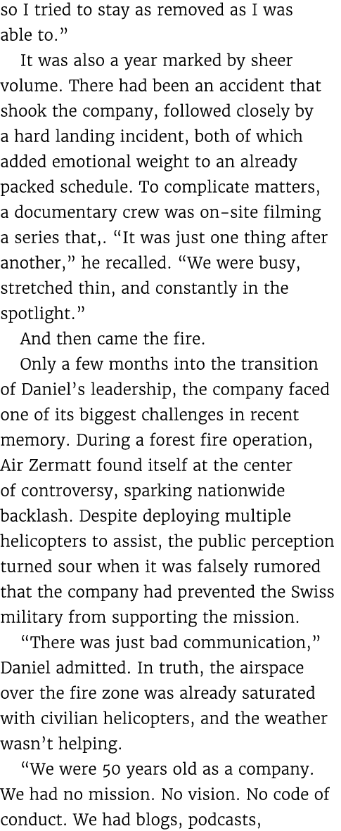 so I tried to stay as removed as I was able to.” It was also a year marked by sheer volume. There had been an acciden...