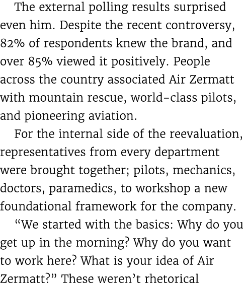 The external polling results surprised even him. Despite the recent controversy, 82% of respondents knew the brand, a...