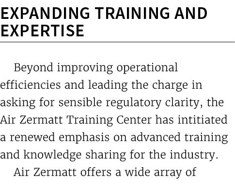 Expanding Training and Expertise Beyond improving operational efficiencies and leading the charge in asking for sensi...