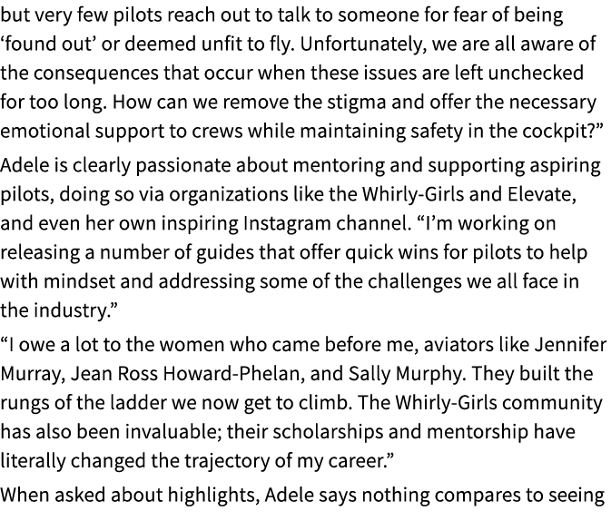 but very few pilots reach out to talk to someone for fear of being ‘found out’ or deemed unfit to fly. Unfortunately,...