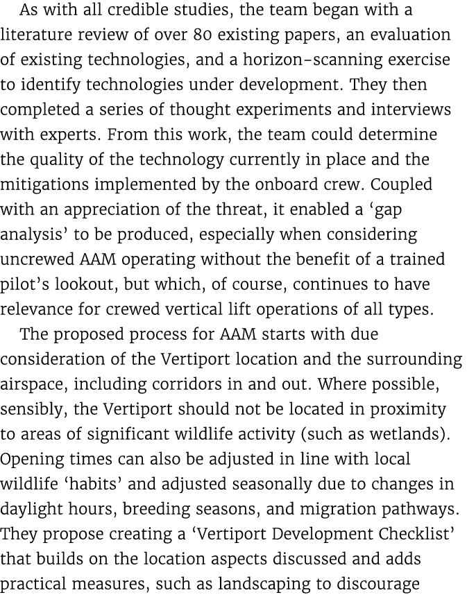 As with all credible studies, the team began with a literature review of over 80 existing papers, an evaluation of ex...