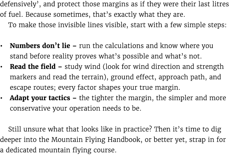 defensively’, and protect those margins as if they were their last litres of fuel. Because sometimes, that’s exactly ...