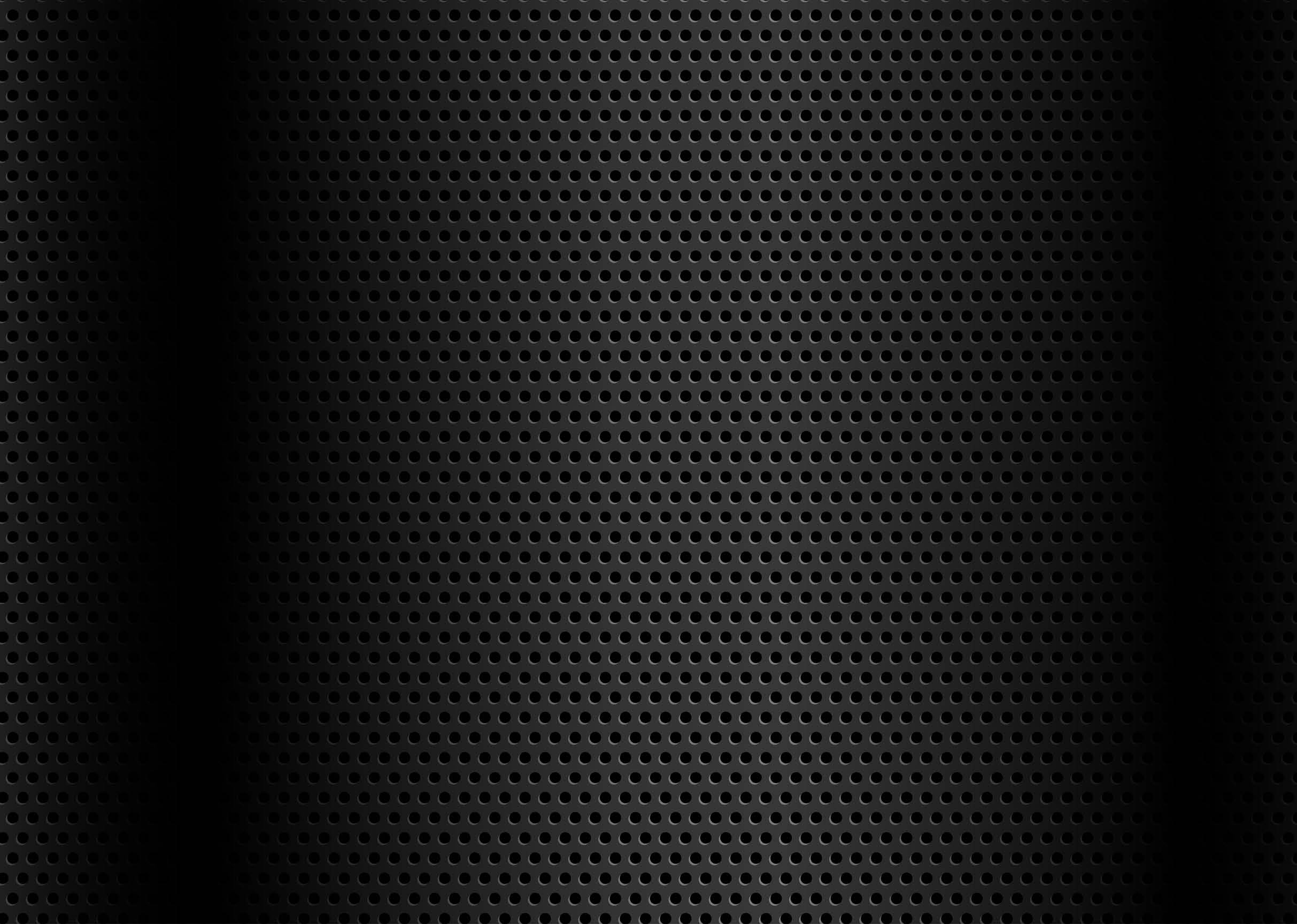 black metallic background with detailed circular mesh