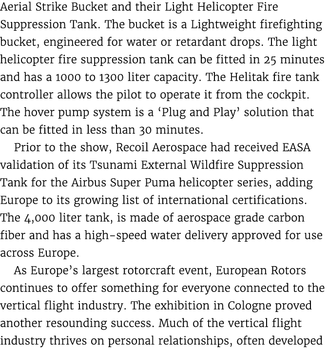 Aerial Strike Bucket and their Light Helicopter Fire Suppression Tank. The bucket is a Lightweight firefighting bucke...