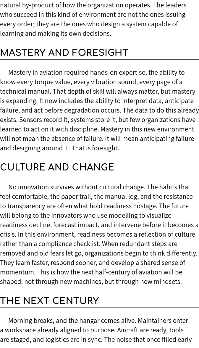 natural by product of how the organization operates. The leaders who succeed in this kind of environment are not the ...