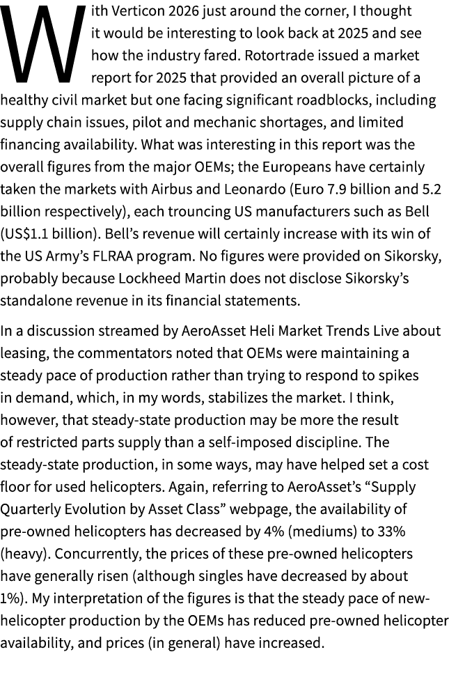 With Verticon 2026 just around the corner, I thought it would be interesting to look back at 2025 and see how the ind...