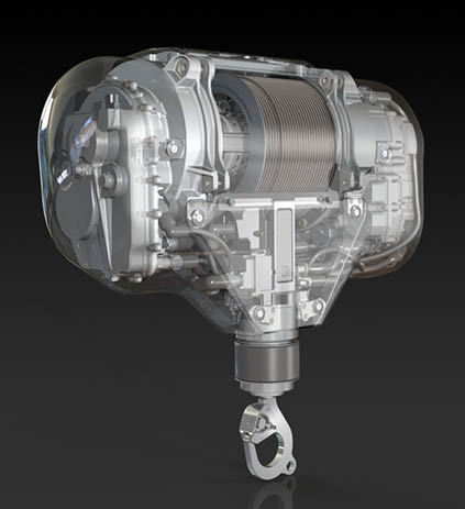 A mechanical part of a car is shown in a 3D image. AI generated content