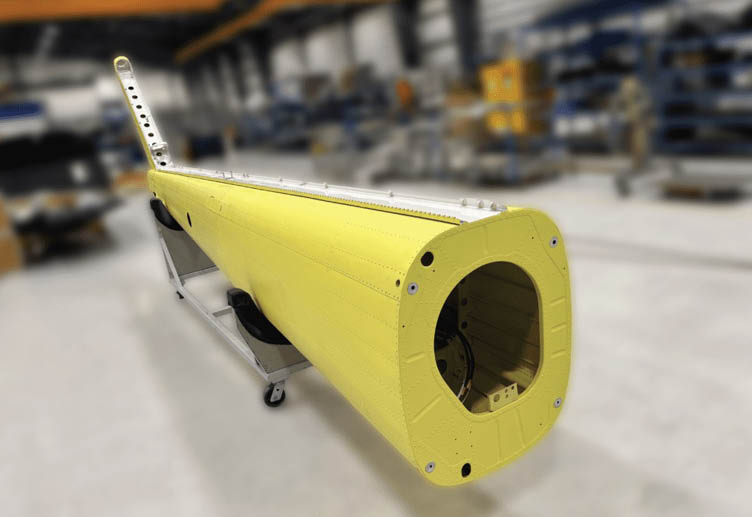 A yellow object is on the floor in a room. AI generated content