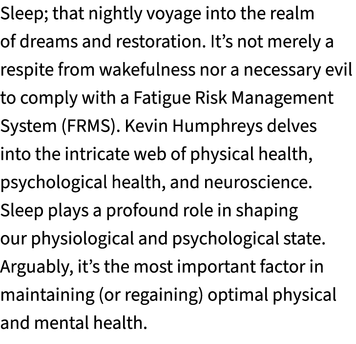 Sleep; that nightly voyage into the realm of dreams and restoration. It’s not merely a respite from wakefulness nor a...
