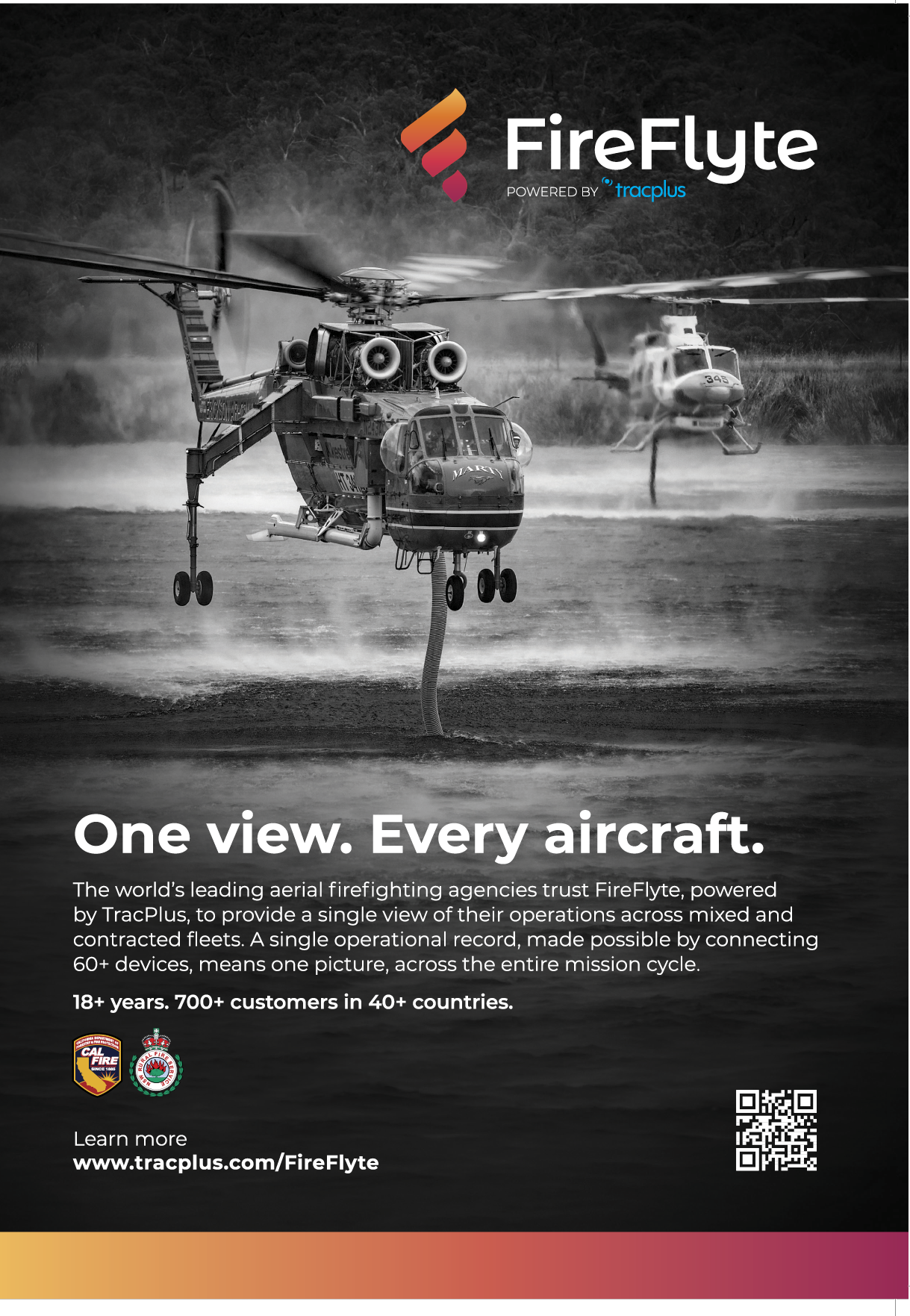 A helicopter is shown in the air. Description generated by AI