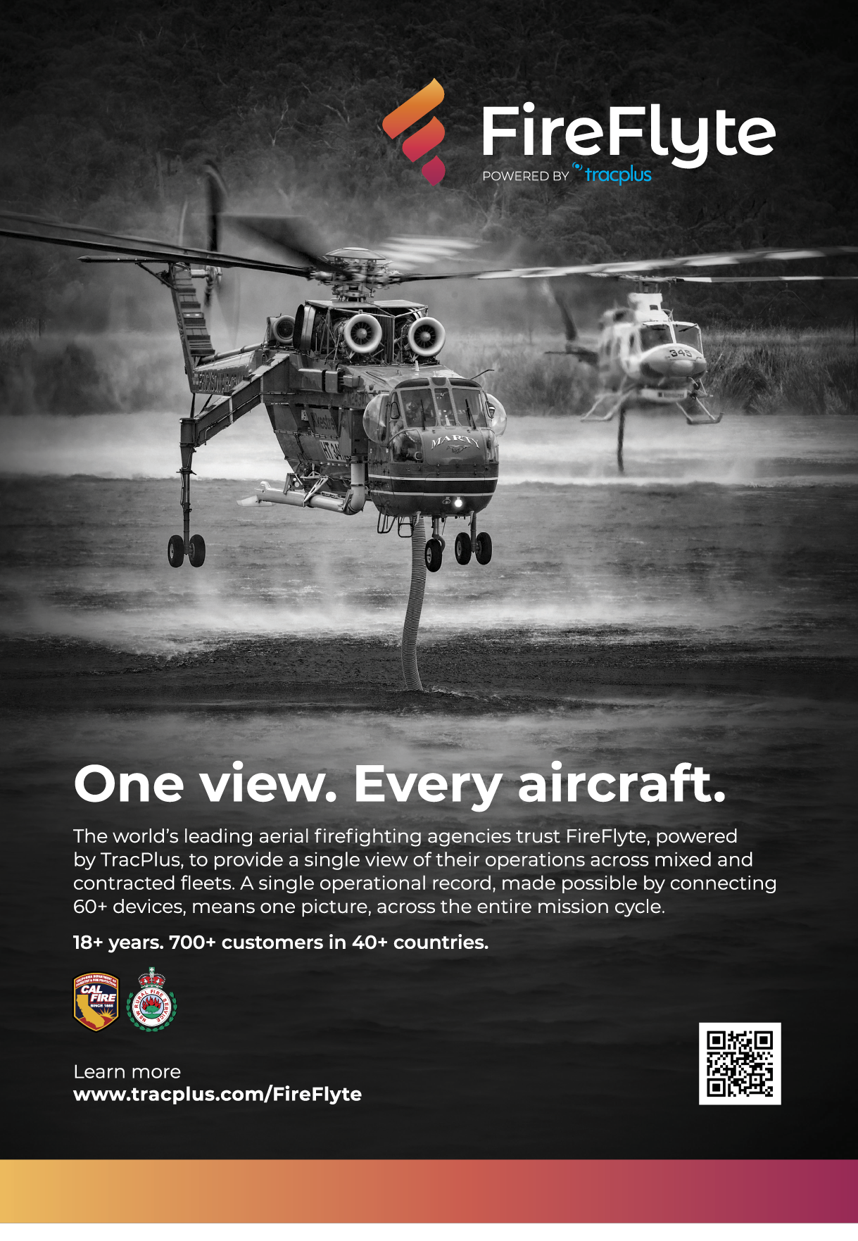 A helicopter is shown in the air. Description generated by AI