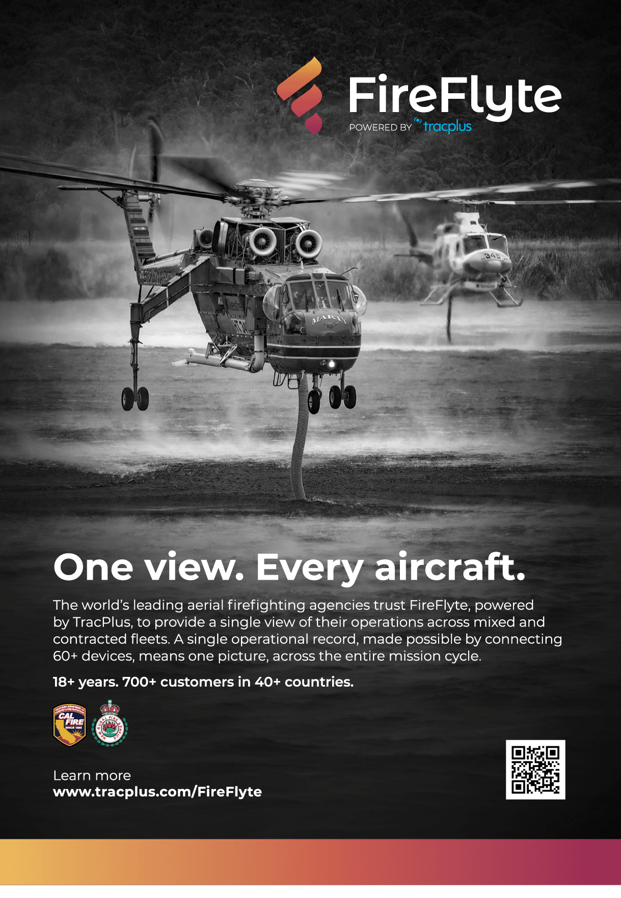 A helicopter is shown in the air. Description generated by AI