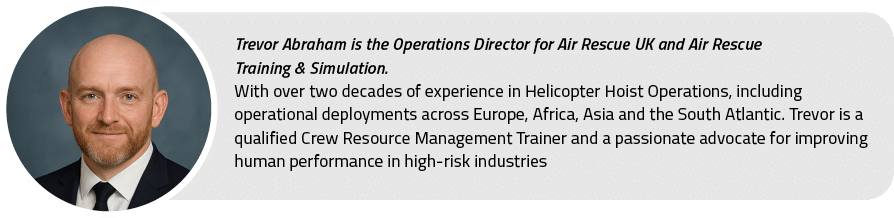 Trevor Abraham is the Operations Director for Air Rescue UK and Air Rescue Training & Simulation. With over two decad...