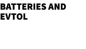 Batteries and eVTOL