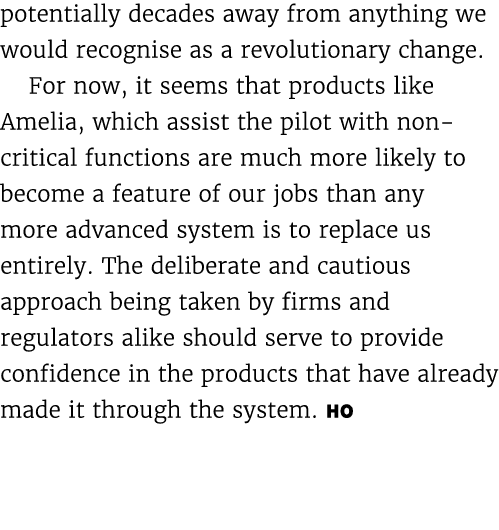 potentially decades away from anything we would recognise as a revolutionary change. For now, it seems that products ...