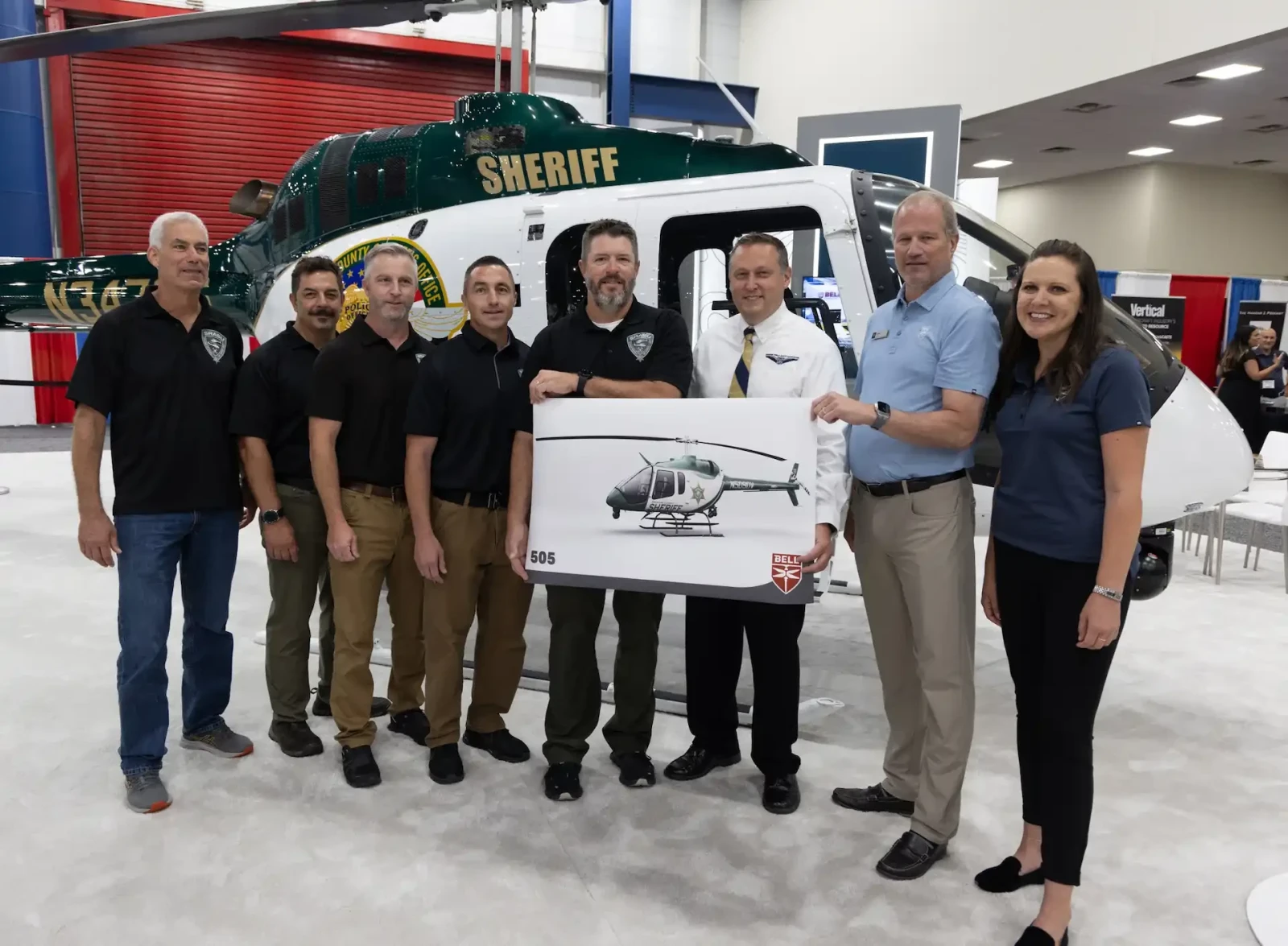 Heliops Magazine - KiaKaha Media Ltd - Spokane CSO signs for a Bell 505