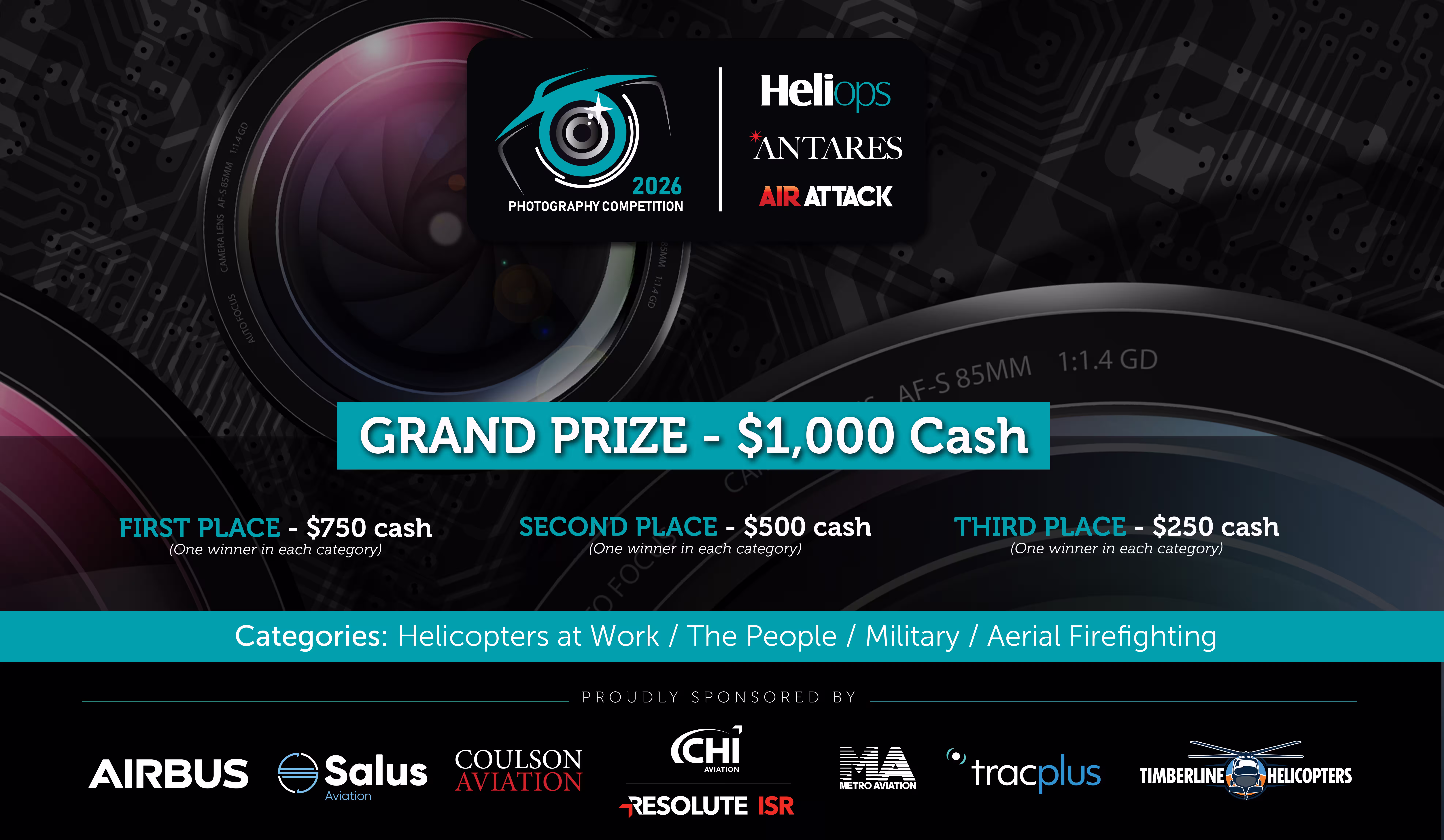 2026 Photography Competition, Heliops, Antares, AirAttack