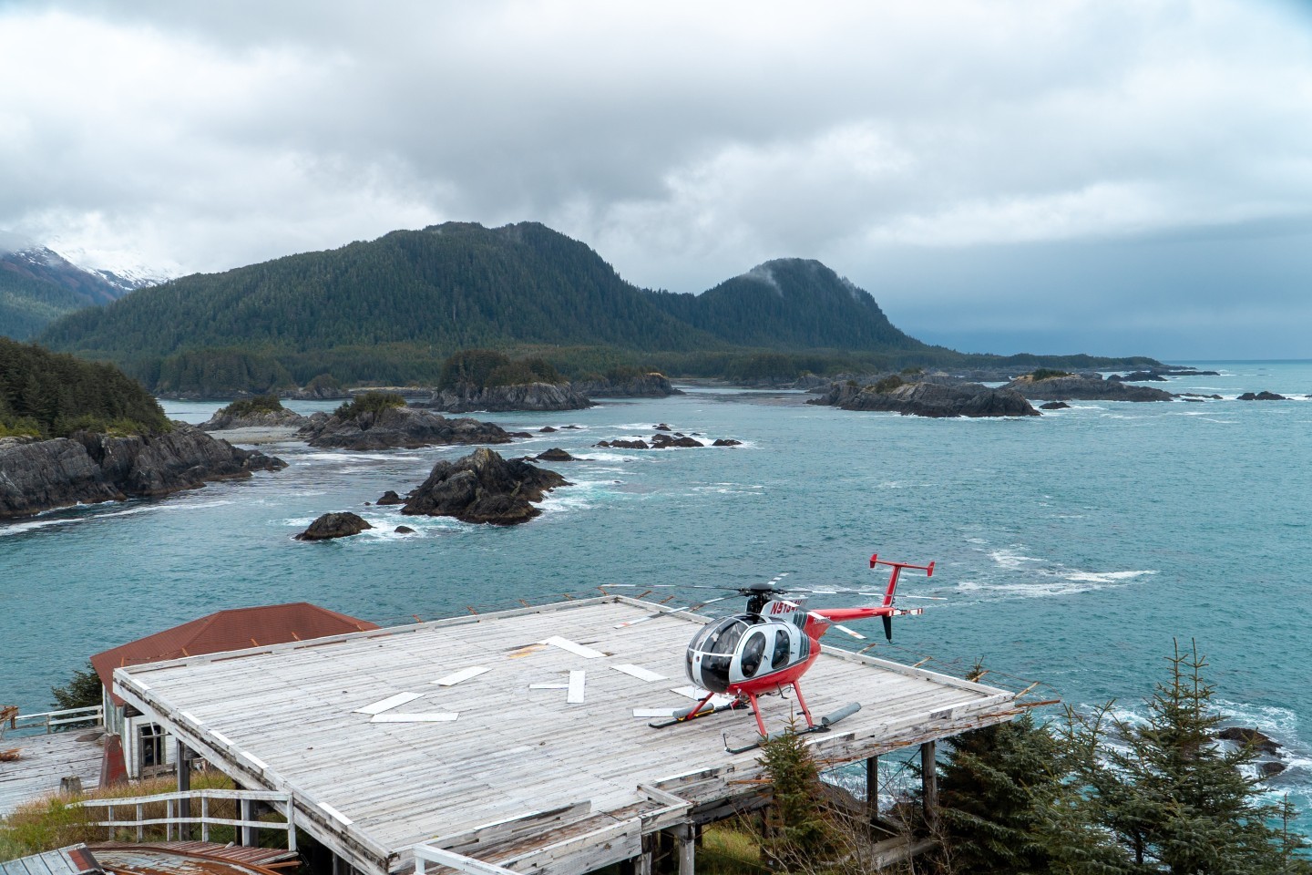 Servicing a remote lighthouse in Southeast Alaska