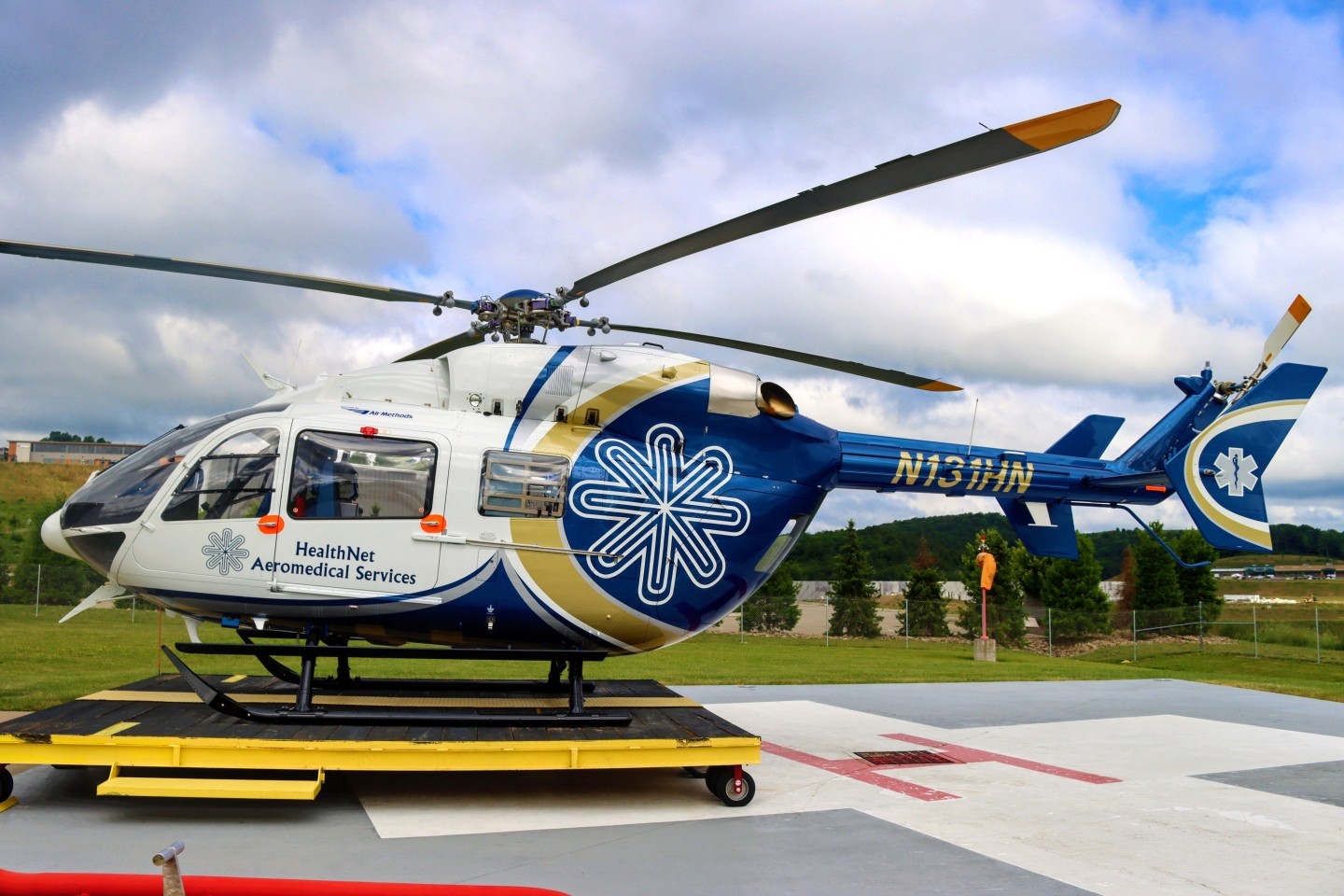 N131HN HealthNet Aeromedical Services Base 1 2020 MBB-BK117C2E (EC145E)