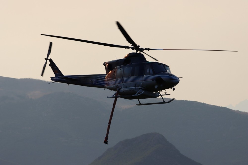 Bell412ep Macedonia Police in FireFighting Mission, Bell412ep Macedonia Police in FireFighting Mission, Bell412ep Macedonia Police in FireFighting Mission