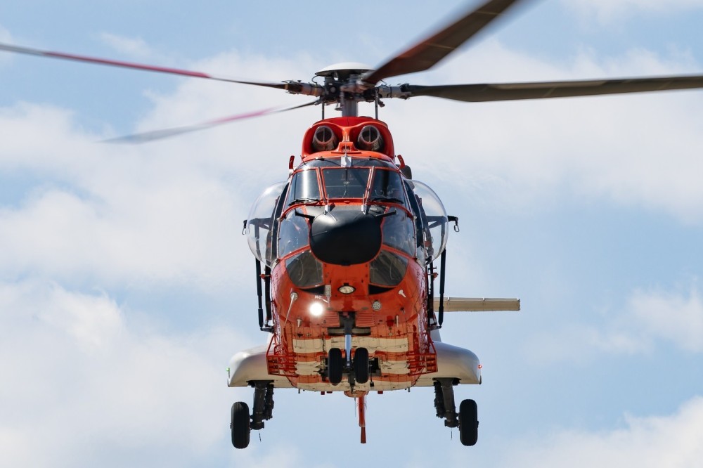 Precision Helicopters N332X AS332L1 Super Puma during Fire Reppeller Training at the Wenatchee Valley Reppellers Airbase at Pangborn Memorial Airport.