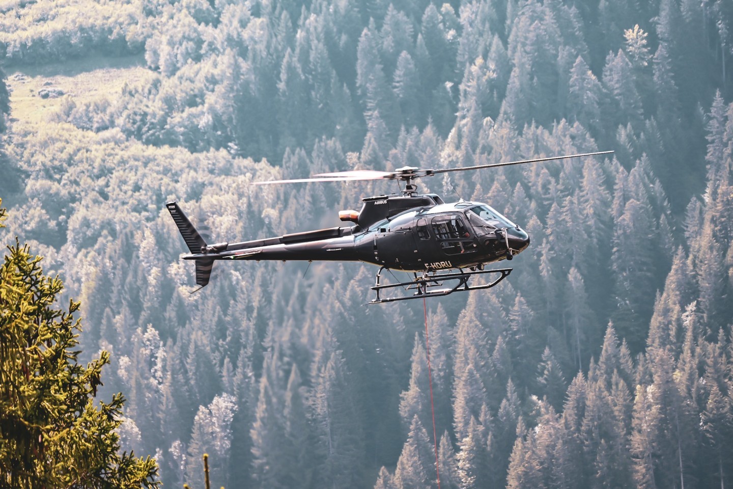 Took this picture with Savoie Helicoptere, and the H125 F-HDRU
During a logging mission in Haute-Savoie, being at the heart of the action allowed me to capture these images and truly appreciate their expertise and professionalism.
