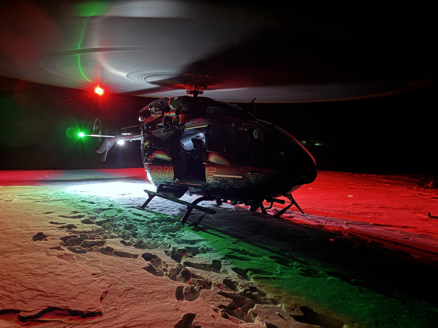 Otago Southland Rescue Helicopter RCCNZ tasking Mt Earnslaw South Island New Zealand