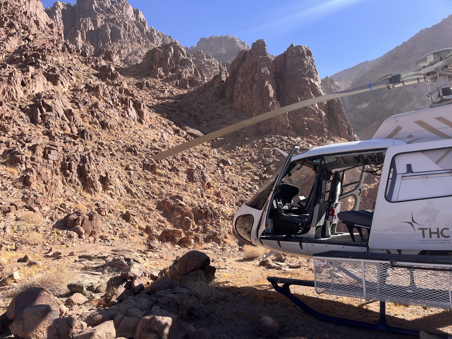 High altitude operations Western Saudi Arabia