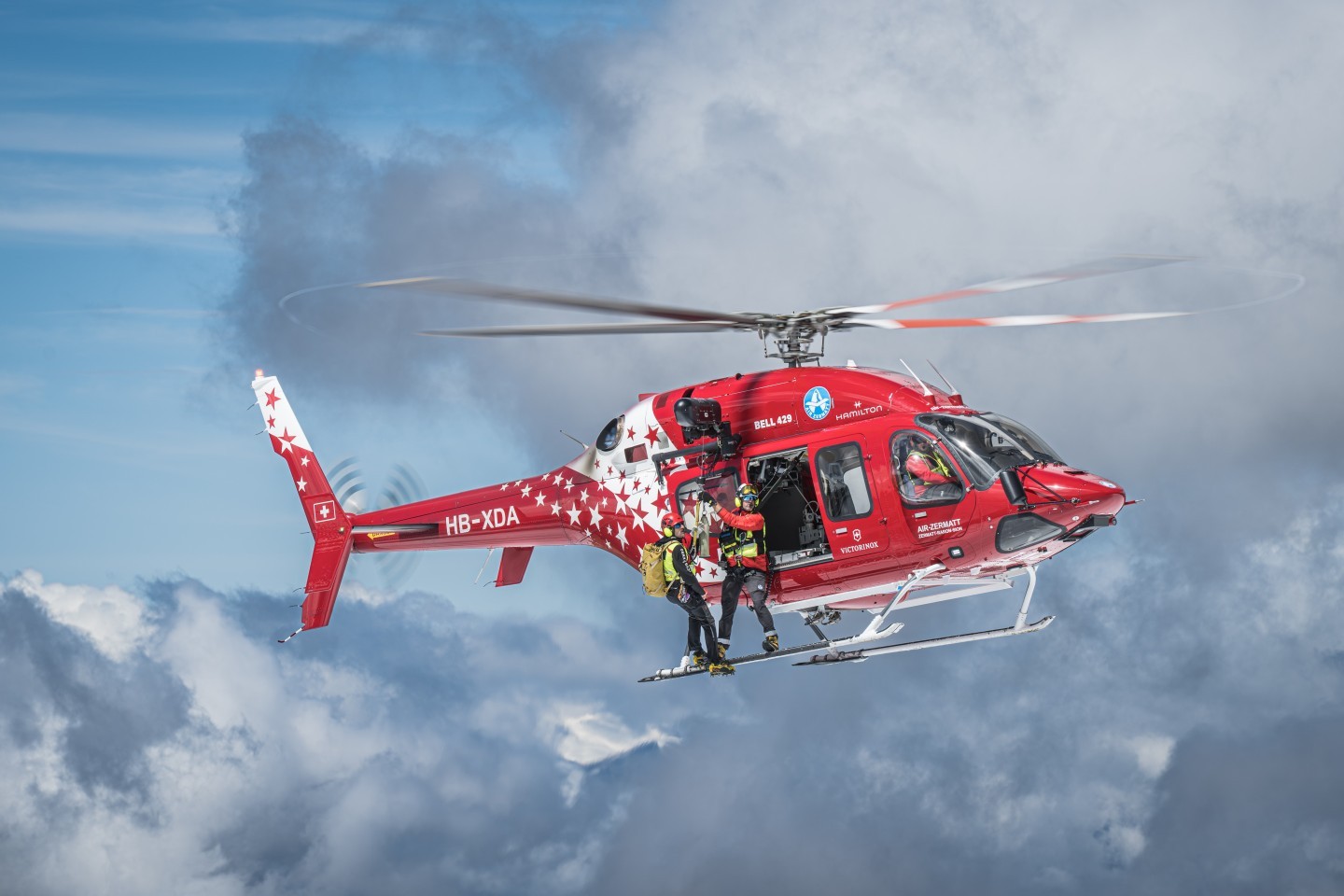 This summer, I had the unique opportunity to accompany Air Zermatt on two days of real live mountain rescues. With my camera, I was able to get up close and personal as the crews set off on demanding missions in the Valais mountains at short notice.

These were intense hours full of impressions, marked by situations that are far removed from everyday life: the moment when seconds count, the interaction between pilot, rescue specialists and doctors, and the incredible precision with which everyone in the team acts.
 
For me, it was not only a special experience photographically, but also very moving on a human level. The mountains reveal their full beauty, but also their dangers – and the professionalism of Air Zermatt commands deep respect.
