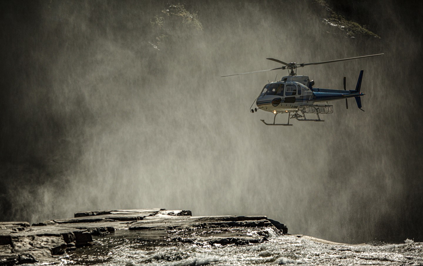 Photo taken in the Arctic Circle Canada - Paulatuk NWT Hornaday Canyon 

(Aerial Support provided to the First Nations and Inuit people)

Helicopter Astar B2 (Great Slave Helicopters)
