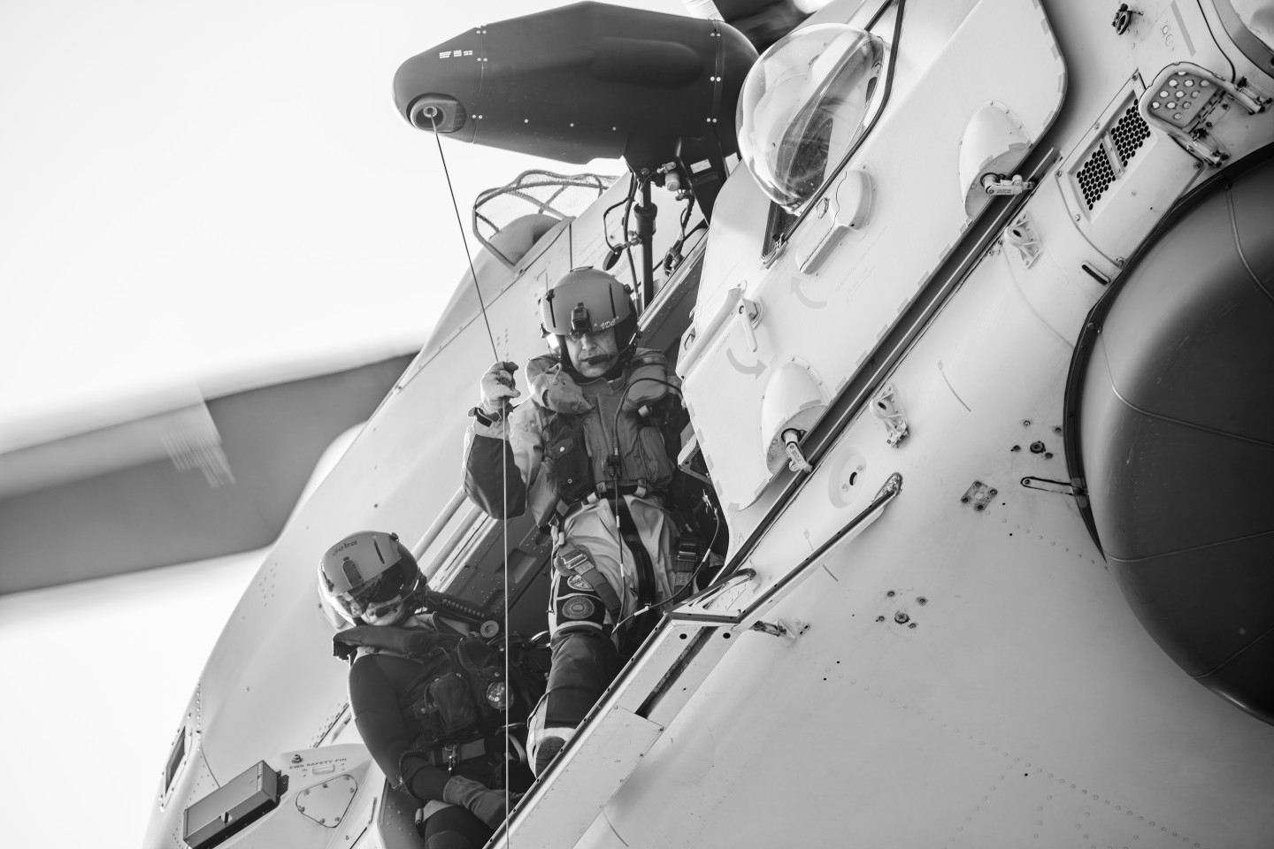Belgian Airforce 40sqn Search And Rescue
Cabin Operator & SAR Diver
Airbus NH90 NFH 
Hoisting exercise