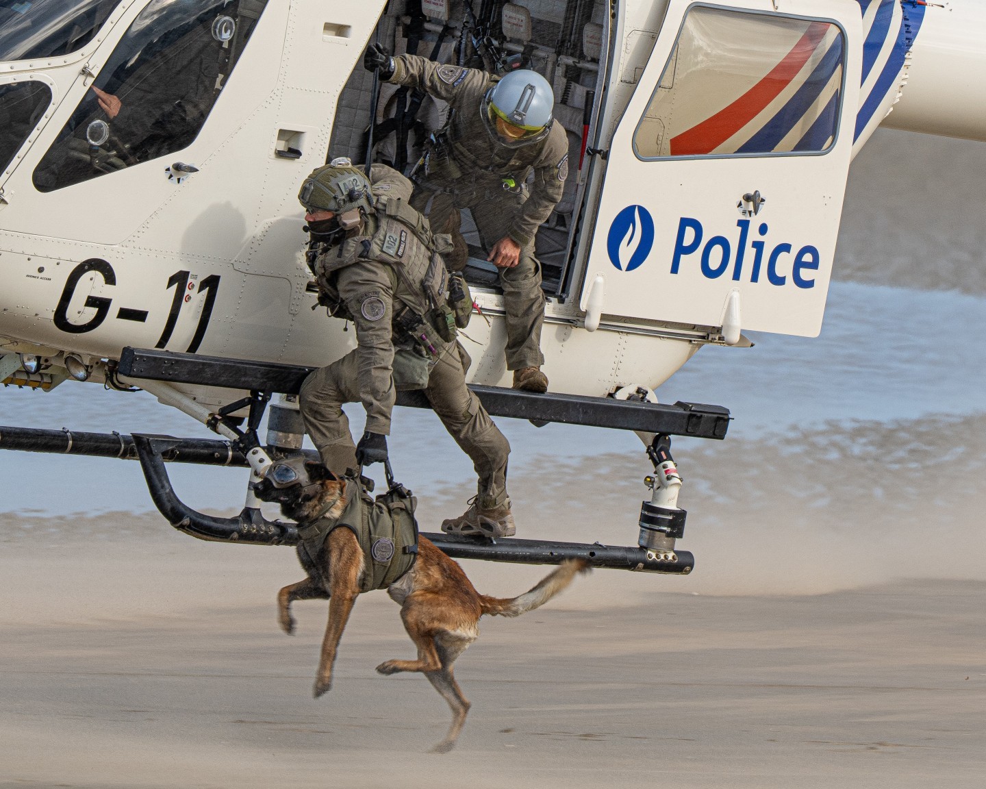 Belgian Federal Police
McDonnel Douglas MD902 Explorer
RAGO Heli
with special Forces of federal Police : DSU Group Diane