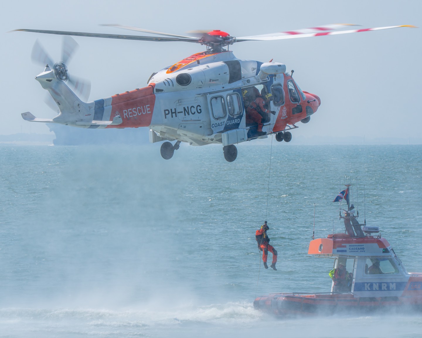 PH-NCG - Leonardo AW189 
operated by Bristow Helicopters for the Netherlands Coastguard (Kustwacht), used for Search & Rescue (SAR) missions 
Rescue Vlissingen