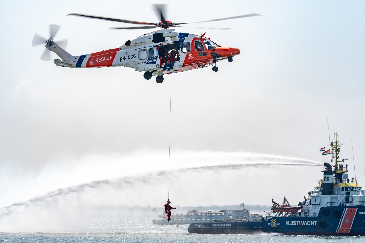 PH-NCG - Leonardo AW189 
operated by Bristow Helicopters for the Netherlands Coastguard (Kustwacht), used for Search & Rescue (SAR) missions 
Rescue Vlissingen